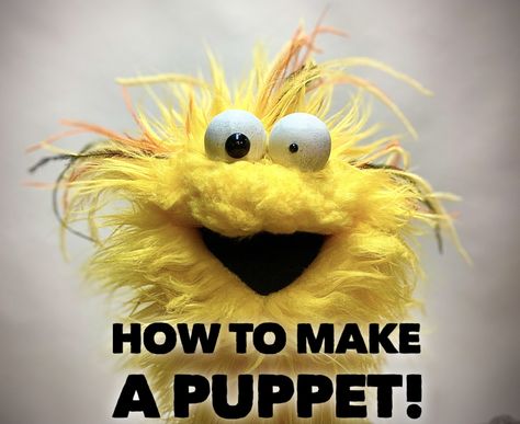 Homemade Puppets Diy, Hand Puppet Sewing Pattern, Hand Puppet Patterns Free Templates, Free Puppet Patterns, Puppet Making Ideas, Sock Puppets Diy, Puppet Nerd, Hand Puppets Diy, Puppet Patterns Free