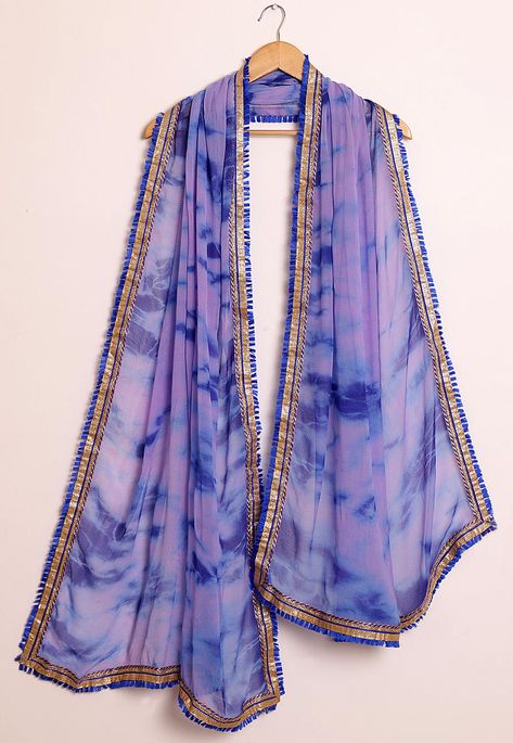 Tie Dye Patterns For Dupattas, Dyed Dupatta Designs, Tie Dye Dupatta Designs, Tye And Dye Dupatta, Dupatta Dye Designs, Tie Dye Dupatta Patterns, Light Purple Suit Women Indian, Dye Dupatta Designs, Tie And Dye Dupatta Designs