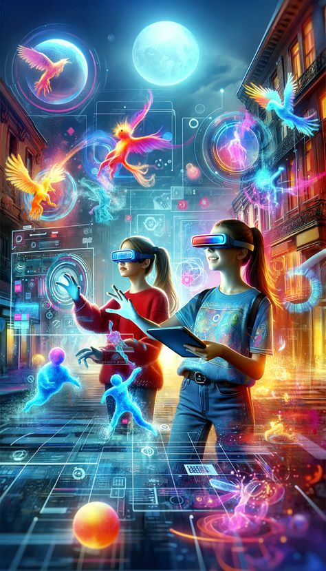 Virtual Reality Aesthetic, Augmented Reality Design, New World Art, Virtual Reality Art, Technology In Education, Security Gadgets, Future Artist, Free Online Learning, Creative Technology