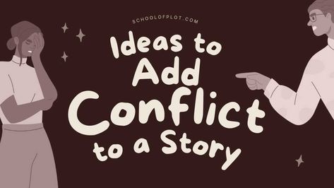 If you're looking to add conflict to your story or throw a few problems your characters' way, I've got some ideas for you.    Opposing Ideas, Both Valid The protagonist wants to get things done one way. Their best friend / lover / mentor completely disagrees with their methods and wants to do things another way.The cat Tolu, Problems For Stories, Book Conflict Ideas, Character Conflict Ideas, Story Conflict Ideas, Conflict Ideas, Novel Tips, Prompt Ideas, Best Friend And Lover