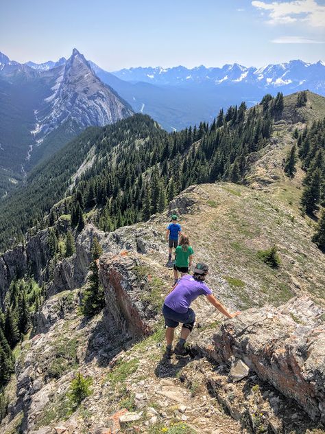 Hiking Family Aesthetic, Family Hiking Aesthetic, Hiking Canada, Canadian Summer, Hiking Family, Travel Alberta, Family Hike, Alberta Travel, Whisked Away