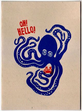 Cool Octopus Drawing, Octopus Illustration Cute, Octopus Illustration Graphic Design, Octopus Linocut, Ocean Animal Illustration, Abstract Octopus, Octopus Poster, Marine Poster, Octopus Graphic