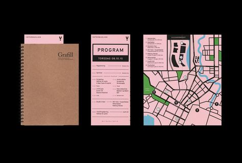 Tumblr, Leaflet Map, Maps Design, City Guide Design, Norwegian Design, Graphic Design Infographic, Award Ceremony, Typography Layout, Graphic Design Print