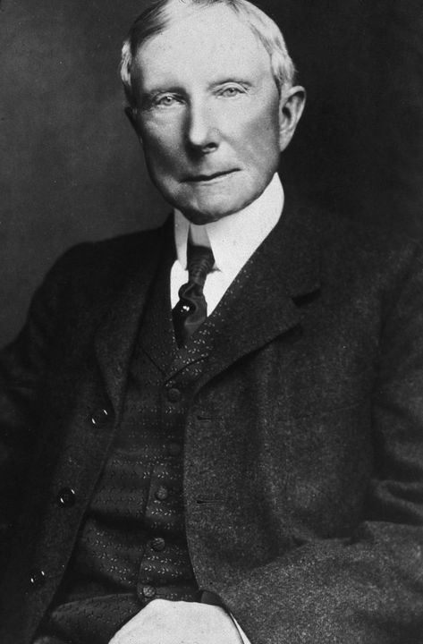 John Rockefeller, Standard Oil Company, Mindset Quotes Inspiration, John D Rockefeller, American Giant, Standard Oil, Wealthy Men, Happy May, The First Americans