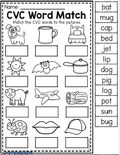 Pre K Cvc Words, Worksheets For First Graders, Kindergarten Learn To Read Activities, Activities For Reading Kindergarten, Prep 2 Worksheets, Writing Cvc Words Worksheets Free, Free Vowel Worksheets, Spelling Kindergarten Worksheets, Short A Worksheets 1st Grade Free