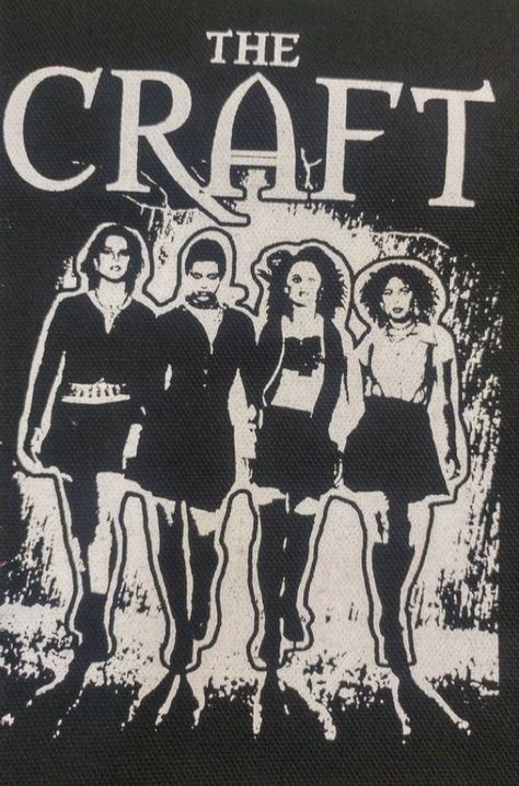 Band Posters, The Craft Movie Poster, Horror Movie Clothing, Craft Movie, The Craft Movie, Dorm Posters, Music Poster Design, Graphic Poster Art, Goth Art