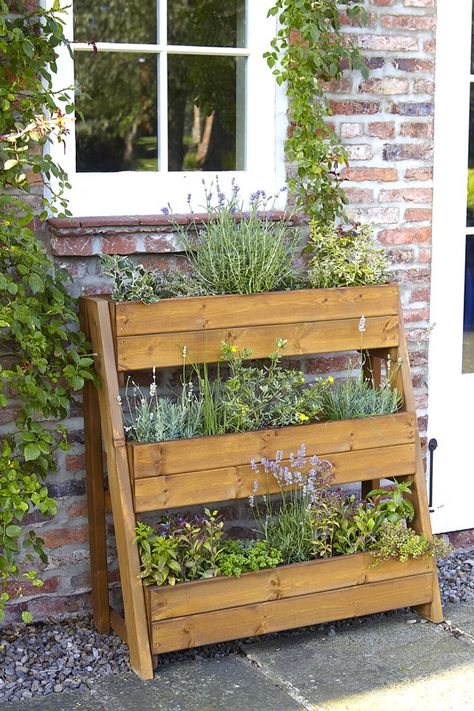 Vertical Pallet Garden, Raised Garden Planters, Tiered Planter, Garden Planter Boxes, Tiered Garden, Wooden Planter, Herb Planters, Garden Stand, Raised Planter