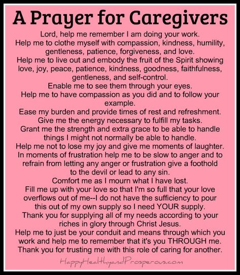 A Prayer for Caregivers | https://www.happyhealthyandprosperous.com/a-prayer-for-caregivers/ Care Givers Quotes Inspirational, Prayers For Burnout, Prayers For Caregivers Strength, Care Giver Quotes Inspirational, Caregiver Burnout Quotes, Caregivers Quotes Strength, Caregivers Quotes, Prayer For Caregivers, Work Prayers