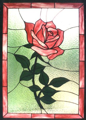 Glass Roses, زجاج ملون, Stained Glass Quilt, Glass Painting Designs, Stained Glass Paint, Stained Glass Decor, Tiffany Glass, Stained Glass Flowers, Art Stained