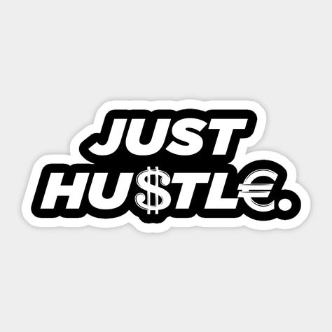 Illustration Stickers Graphics, Hybeast Stickers, Money Stickers Printable, Hypebeast Stickers, Hustle Logo, Money Design Art, Periodic Table Words, Entrepreneur Logo, Gym Stickers