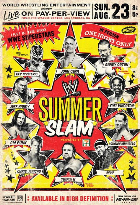 WWE Summerslam Los Angeles, Wwe All Superstars, Wwe Ppv, I Have It All, Wrestling Posters, Jeff Hardy, Wwe Legends, Wwe Wallpapers, Chris Jericho