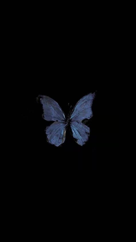 Butterfly Blue Wallpaper, Black Butterflies Aesthetic, Iphone Wallpaper Planets, Halloween Wallpaper Iphone Backgrounds, Blue Butterfly Wallpaper, Butterfly Blue, Butterfly Background, Simple Phone Wallpapers, Butterfly Wallpaper Iphone