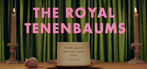 The Royal Tenenbaums (Wes Anderson, 2001) Font: Futura Wes Anderson Royal Tenenbaums, Wes Anderson Font, Wes Anderson Aesthetic, Royal Tenenbaums, Danny Glover, Wes Anderson Movies, Wes Anderson Films, Ben Stiller, The Royal Tenenbaums