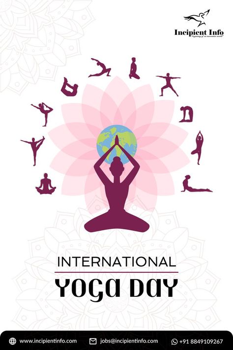 Let's begin the journey toward inner self by celebrating Internation Yoga Day! It's moment to feel the quietness of the brain and strongness of body with cosmic vibes. we wishes all of you a Happy International Yoga Day. #YogaDay2022 #InternationalDayofYoga #YogaForAll #InternationalYogaDay #WorldYogaDay #InternationalYogaDay2022 International Yoga Day Images, Yoga Poster Design, School Chalkboard Art, Happy Janmashtami Image, Father Daughter Love Quotes, Happy Yoga Day, World Yoga Day, Coffee Poster Design, Diwali Drawing