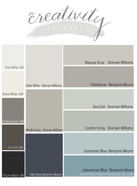 Sherwin Williams Sea Salt: Color Spotlight Eider White Sherwin Williams, Sherwin Williams Sea Salt, Sea Salt Paint, Mindful Gray Sherwin Williams, Eider White, Repose Gray Sherwin Williams, Sea Salt Sherwin Williams, Cabinets Painted, House Color Palettes