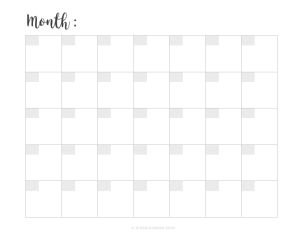 Blank Monthly Calendar Organisation, Plain Calender Template, Blank Calander Templates, Blank Calender, Calendar Classroom, Calender Template, Free Blank Calendar, Blank Monthly Calendar Template, Calender Printables