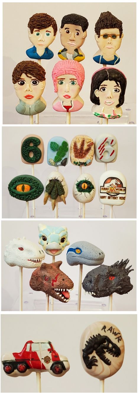 Cake Pops, Jurassic World Cake Pops, Camp Cretaceous Cake, World Cake Pops, Jurassic World Cake, Jurassic World Camp Cretaceous, World Cake, Camp Cretaceous, Dino Party