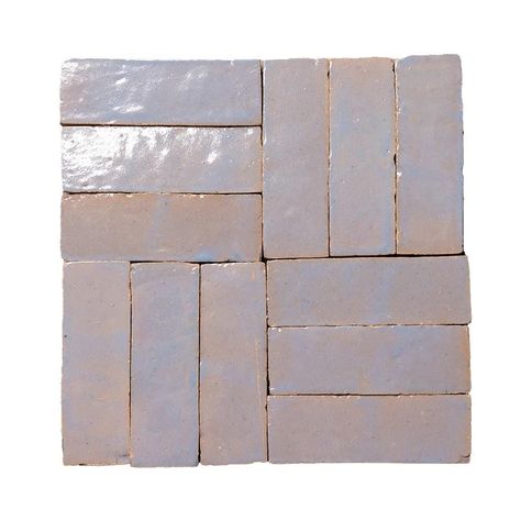 This is our collection of Zellige, gorgeous traditional tiles handcrafted in Morocco by skilled artisans. Dress up any floor or wall with these glossy clay tiles. The handcrafted touch of artisan skill will create variations in color, size, and design. Moroccan Wall Tiles, Moroccan Zellige, Terracotta Tile, Moroccan Wall, Cle Tile, Traditional Tile, Zellige Tile, Moroccan Mosaic, Clay Tiles