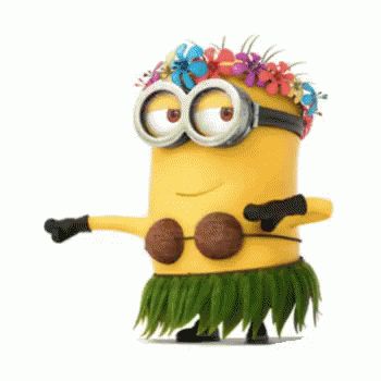 Minions Dance GIF - Minions Dance Hawaiian - Discover & Share GIFs Minions, Humour, Minion Dance, Amor Minions, Doug Funnie, Minion Humour, Minion Humor, 3 Minions, Minion Characters