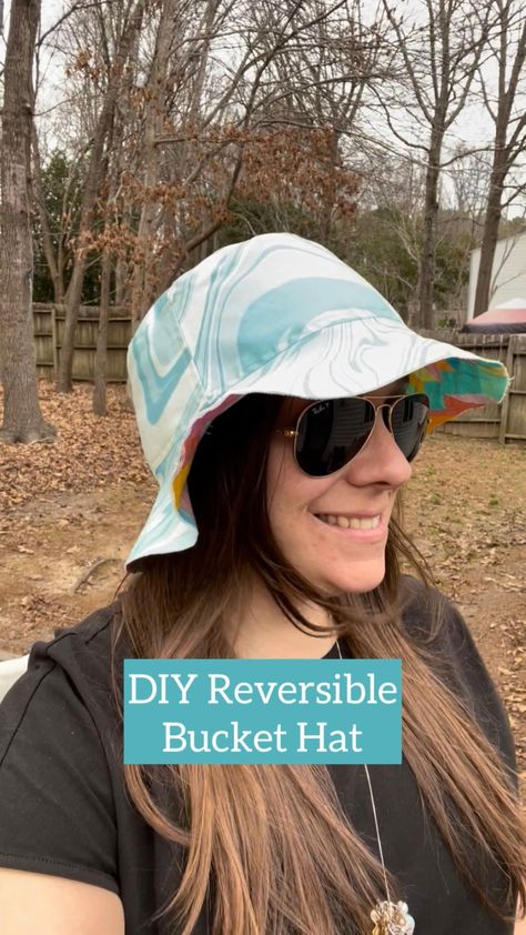 Bucket hats are BACK, friends! 🧵✂️ Whip up your own version in an afternoon using our free pattern and tutorial, available on the Spoonflower Blog. Designs by @esther.nariyoshi and @ceciliamok_. You can make this reversible bucket hat in just a few hours—the perfect low stakes/high reward #DIY project! 🎵: "Voyage" by @iksonmusic #buckethat #summer #vacationwardrobe⁠ #spoonflower #diy #handmade #tutorial #freepattern #sewingpattern #sewing #sewingproject Blog Design, Couture, Spoon Flower, Dog Bandana Pattern, Winter Bucket Hat, Handmade Tutorial, Bucket Hat Pattern, Bandana Pattern, Sewing Templates