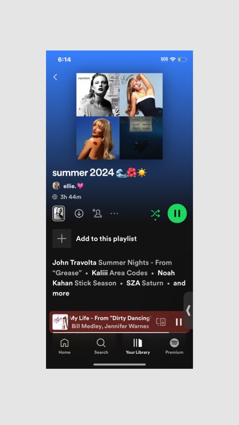 go check out my new playlist on spotify for summer 2024 !! im gonna link my acc right here 👉🏻 https://open.spotify.com/playlist/3xhk4ca6QWgbPtMXOUrluQ?si=znwLvWIPQHm9j3KwFfpLUw&pi=u-KK4SvKMhTiSg Summer Playlist 2024, New Playlist, Spotify Link, Playlist Spotify, Summer Playlist, Playlist On Spotify, Summer 2024