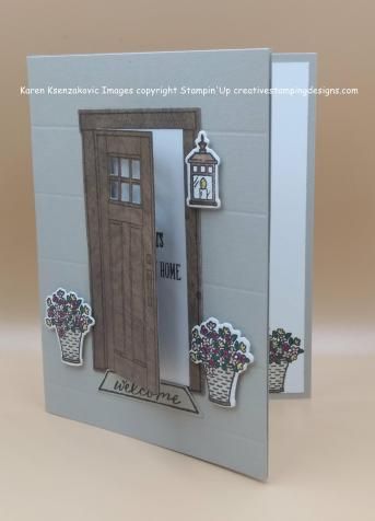 Welcome Home Cards, Good Wednesday Morning, Congratulations New Home, Good Wednesday, Housewarming Card, Washi Tape Cards, New Home Cards, Welcome Card, Window Cards