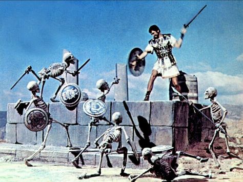 Fantasy Films, Jason And The Argonauts, Practical Effects, Arte Alien, Classic Sci Fi, Classic Monsters, Chroma Key, Creature Feature, Fantasy Movies