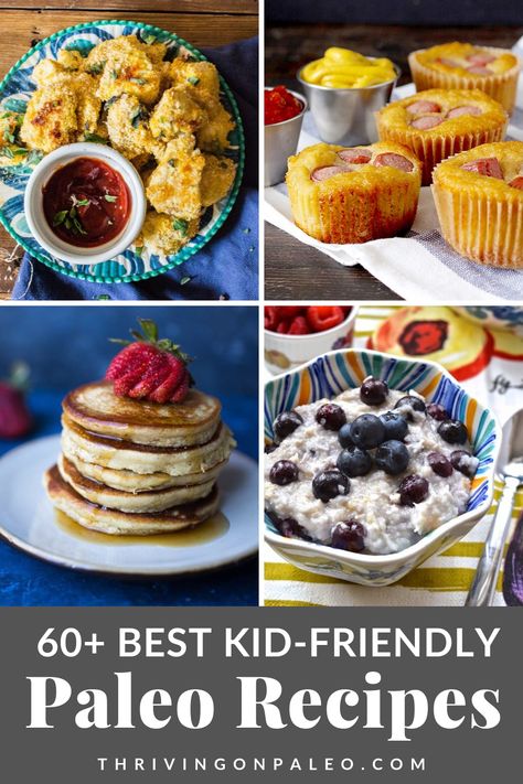 Paleo Kid Friendly Recipes, Paleo Kids Dinner, Paleo Menu For Beginners, Paleo Toddler Snacks, Paleo For Picky Eaters, Paleo Meals For Kids, Paleo Recipes Kid Friendly, Paleo Diet For Kids, Paleo Lunches For Kids