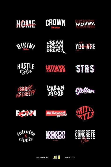 Trendsetting streetwear t shirt typography design Street Wear Quotes, Font Shirt Design, Font T Shirt Design, Typography Streetwear Design, Tshirt Text Design Typography, Streetwear Fashion T Shirt, Street Fashion Graphic Design, Graphic Tee Fonts, Urban Fonts Typography