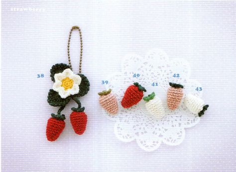 Free crochet and knitting pattern – Tagged "flower" – Page 11 – JPCrochet Strawberry Crochet Pattern, Snood Knitting Pattern, Snood Pattern, Crochet Tunic Pattern, Crochet Flowers Easy, Crochet Vest Pattern, Patterns Embroidery, Crochet And Knitting, Cute Strawberry