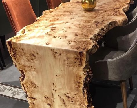 TinellaWood - Etsy Waterfall Edge Table, Natural Apothecary, Dining Table Luxury, Burl Table, Burled Wood Table, Waterfall Table, Tree Trunk Table, Log Table, Epoxy Tables