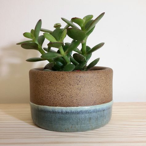 Diy Ceramic Pot, Flower Pot Pottery Ideas, Wheel Thrown Plant Pots, Pottery Plant Pots Handmade, Handmade Ceramic Plant Pots, Handmade Plant Pot, Ceramic Planters Handmade, Pottery Planters Handmade, Handmade Plant Pots