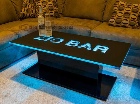 Club Table Design, Lounge Table Design, Led Light Table, Led Coffee Table, Sport Bar Design, Cafe Bar Interior, Bar Lounge Design, Centre Table Living Room, Restaurant Kitchen Design