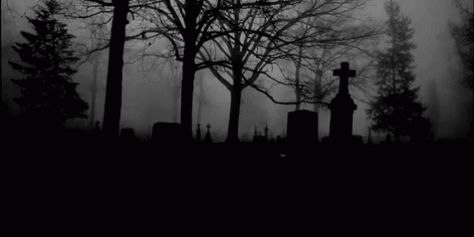 Graveyard Grim GIF - Graveyard Grim Dark - Discover & Share GIFs Black Header Gif, Gothic Banner, Dark Angelcore, Emo Gif, Dark Banner, Black And White Gif, Foggy Night, Creepy Gif, Black Plague