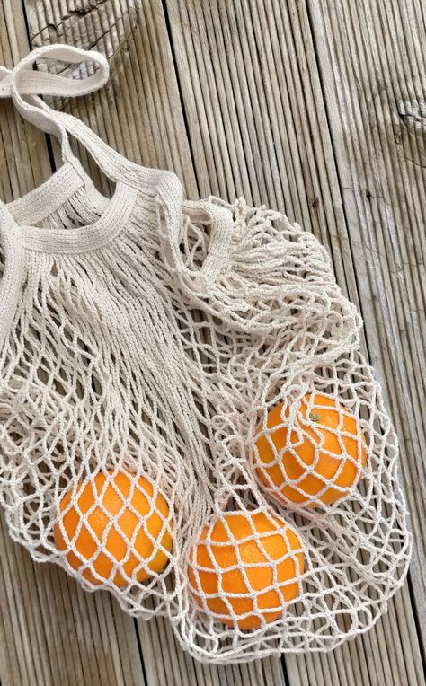 Net Bag Aesthetic, Net Bag Crochet, Summer Fruit Juice, June Aesthetic, Wood Aesthetic, Pinterest Feed, Bag Aesthetic, Net Bag, Bags Aesthetic