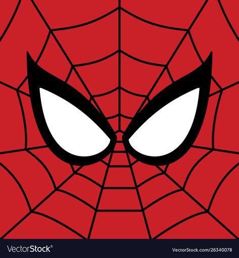 Superhero Vector, Eyes Vector, Superhero Mask, Background Download, Big Eyes, Red Background, Vector Image, Png Images, Spiderman