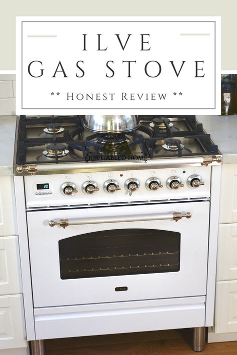 White Gas Range, White Range Stove, Ilve 40 Inch Range, Vintage Gas Range, Ilve 36 Inch Range, Farmhouse Kitchen Oven, Best Range Stove, Ilve Oven Kitchen, Italian Stove Range