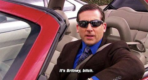 Britney Spears, Funny Tv Shows, Steve Carrell, The Office Quotes, Tv Shows To Watch, Shows To Watch, Office Quotes, Michael Scott, Spears