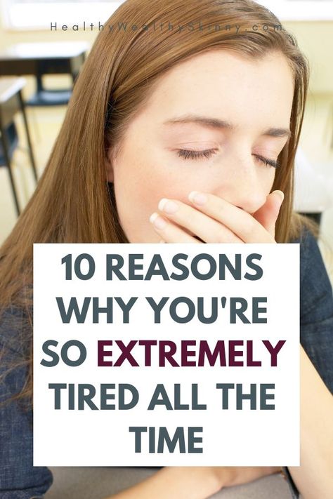 Why am I tired all the time? How do I get more energy? Are you tired every day no matter how much sleep you get? Do you constantly ask yourself... Why am I so tired all the time? Find out 10 possible lifestyle and medical causes of fatigue and being tired all the time. Also get information on how you can boost your energy and stop feeling tired.  #fatigue #tiredness #chronicfatigue #wellness #health #sleep #lackofsleep #HWS #healthywealthyskinny Why Am I So Tired, How To Get Energy, Causes Of Fatigue, Energy Boosting Foods, Get More Energy, Getting More Energy, Feeling Fatigued, Sleeping Too Much, Boost Energy Naturally