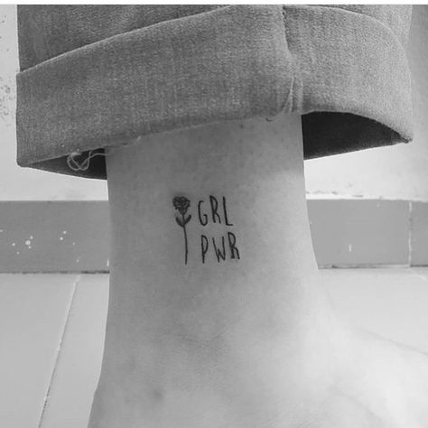 Simbolos Tattoo, Feminist Tattoo, Girl Power Tattoo, Power Tattoo, Ring Finger Tattoos, Shape Tattoo, Bff Tattoos, Arrow Tattoo, Grl Pwr