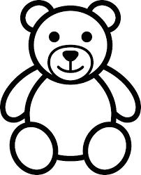 Teddy Bear Drawing Easy, Teddy Bear Outline, Teddy Bear Sketch, Teddy Drawing, Bear Outline, Tapeta Hello Kitty, Teddy Bear Coloring Pages, Teady Bear, Teddy Bear Drawing