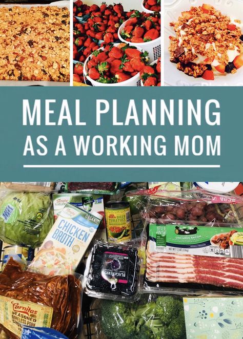 How to Meal Plan as a Working Mom - Glitter On A Dime Meals For Working Moms, Working Mom Meals, Meal Prep For Work, Busy Mom Recipes, Monthly Meal Planning, Dinner Prep, Easy Meal Plans, Dinner Plan, Healthy Work