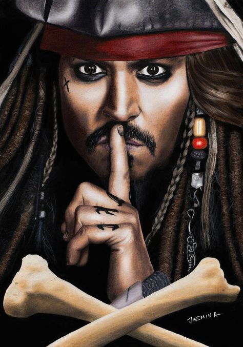 Jack Sparrow Drawing, Captian Jack Sparrow, Sparrow Wallpaper, Jack Sparrow Tattoos, Jack Sparrow Wallpaper, Famous Dialogues, Sparrow Art, Watch Drawing, Kaptan Jack Sparrow