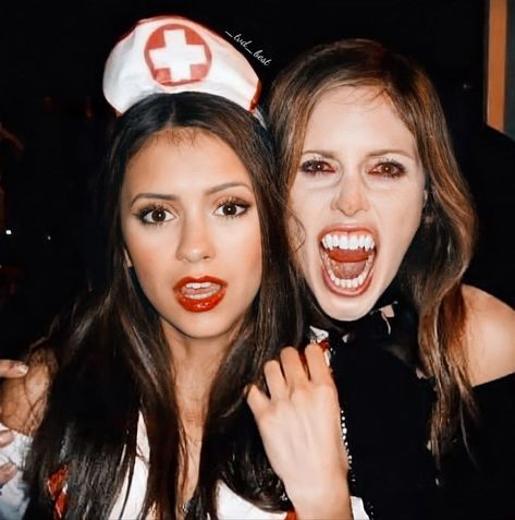 Nina Dobrev, The Vampire Diaries, Lana Del Rey, Halloween, Vampire Diaries, Happy Halloween, Damon Salvatore, The Vampire