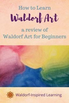 Wondering how to Learn Waldorf art? This online course, Waldorf Art for Beginners, covers the basics of the 3 essential skills: crayon drawing, watercolor painting, and chalkboard drawing. Perfect for Waldorf homeschoolers so you can bring these arts to your children. #waldorfhomeschooling Colouring With Crayons, Waldorf Crafts Preschool, Waldorf Art Projects For Kids, Waldorf Education Homeschooling, Block Crayon Drawing, Colorful Chalkboard, Online School Organization, Waldorf Preschool, Waldorf Teaching