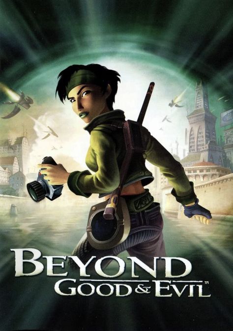 Beyond Good & Evil (2003) Evil Games, Beyond Good And Evil, Film Games, Ps2 Games, Playstation 2, Good And Evil, I Am Game, Box Art, Video Game Covers