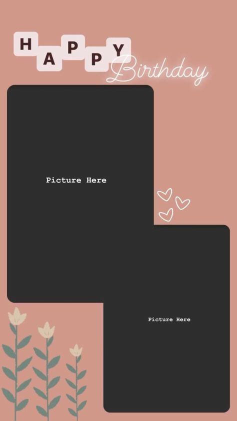 Friends Birthday Captions, Happy Birthday Frame Instagram, Instagram Birthday Story Template, Birthday Template Instagram Aesthetic, Quotes For Friends Birthday, Instagram Birthday Template, Happy Birthday Template Aesthetic, Happy Birthday Collage, Happy Birthday Frames