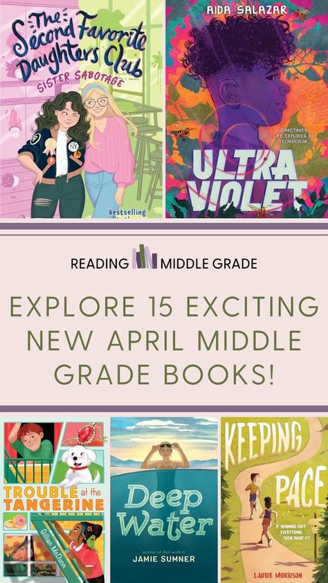Explore the top 15 middle grade book releases for April! From captivating graphic memoirs to heartwarming romances, discover the perfect reads for young readers. 5th Grade Books, 4th Grade Books, 1st Grade Books, 2nd Grade Books, 3rd Grade Books, Latin American Music, Realistic Fiction, Middle Grade Books, Grade Book