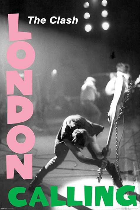 The Clash Poster, The Clash London Calling, Clash London Calling, Rico Rodriguez, The Voidz, Punk Poster, Pochette Album, Musica Rock, Rock N Roll Music