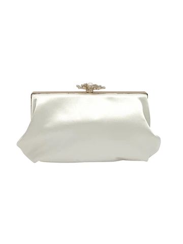 Pouches – La Regale Sparkly Clutch Bag, White Pouch Bag, Prom Clutch Bag, Formal Clutches, Formal Bags, Prom Bags, Small Handbags For Women, White Clutch Purse, Bride Clutch